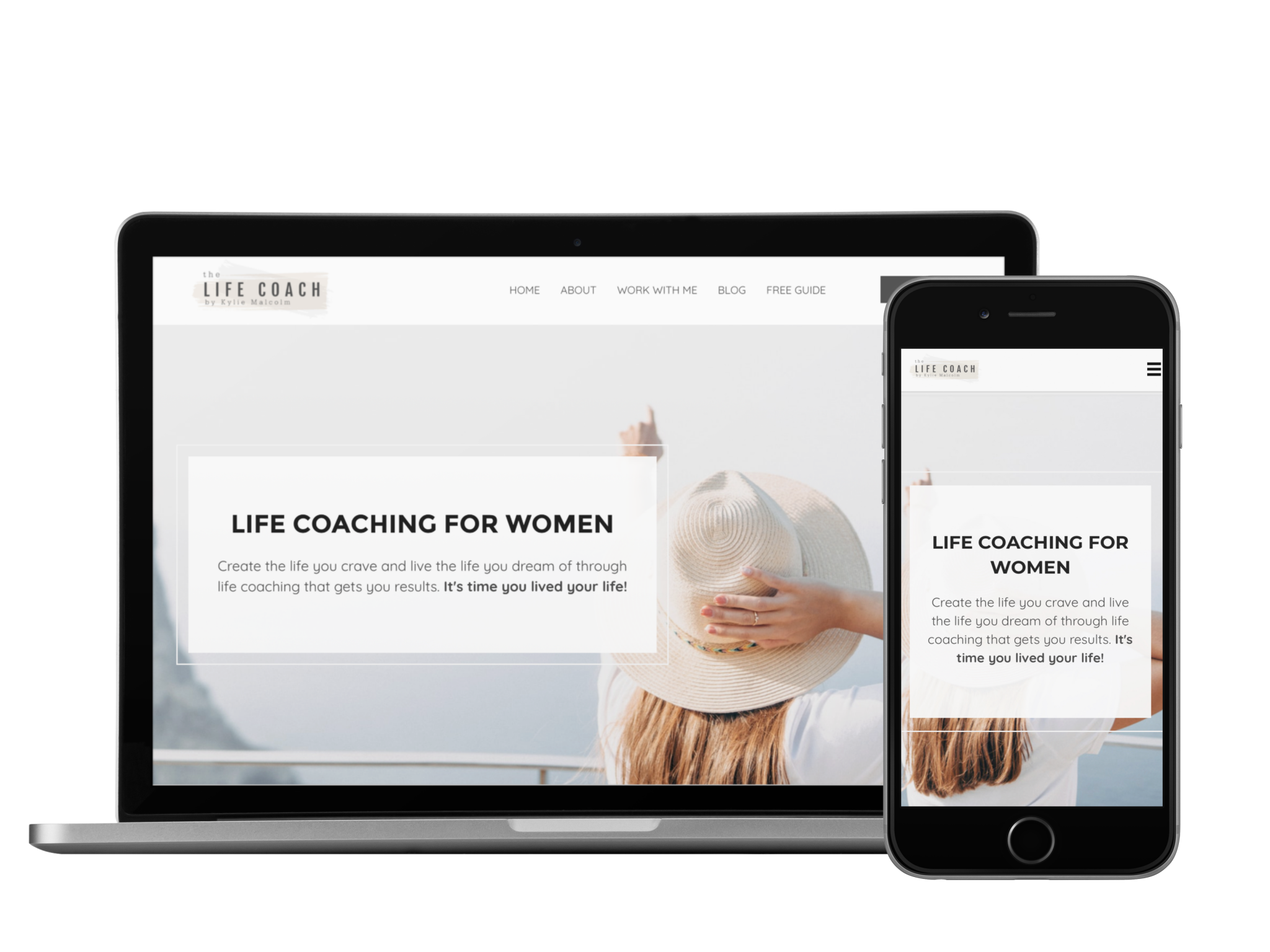 Life Coach: The Life Coach Website Template • Template Websites For Coaches